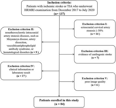 Plaque Characteristics in Young Adults With Symptomatic Intracranial Atherosclerotic Stenosis: A Preliminary Study